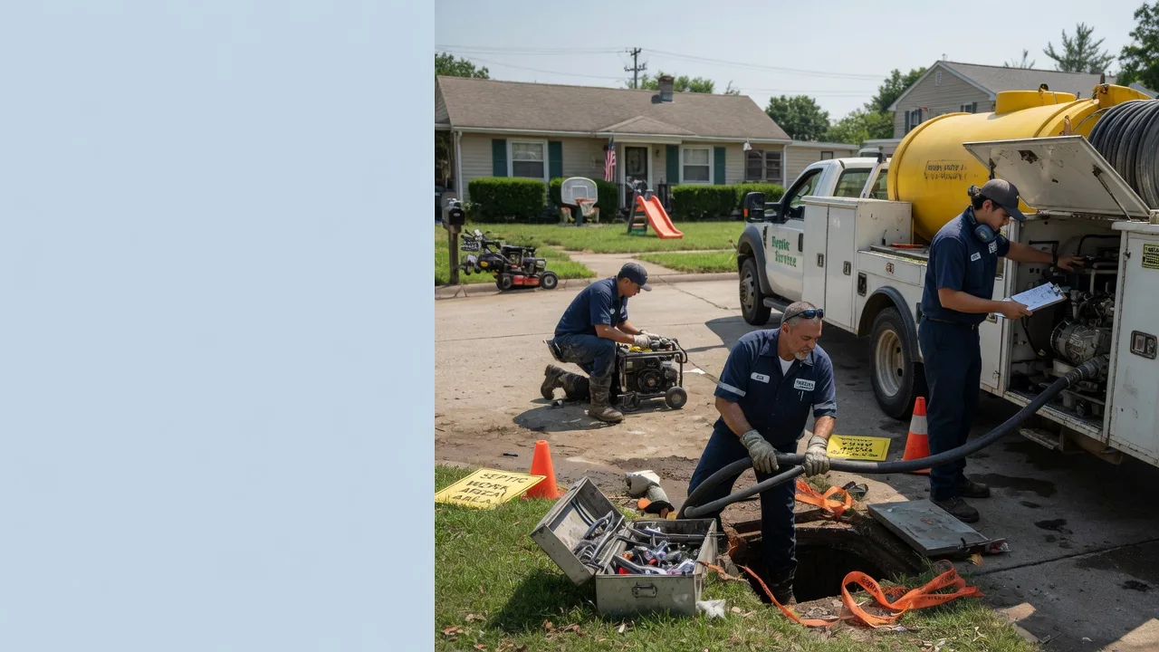 Septic Tank Pumping in Grover Hill, OH near me